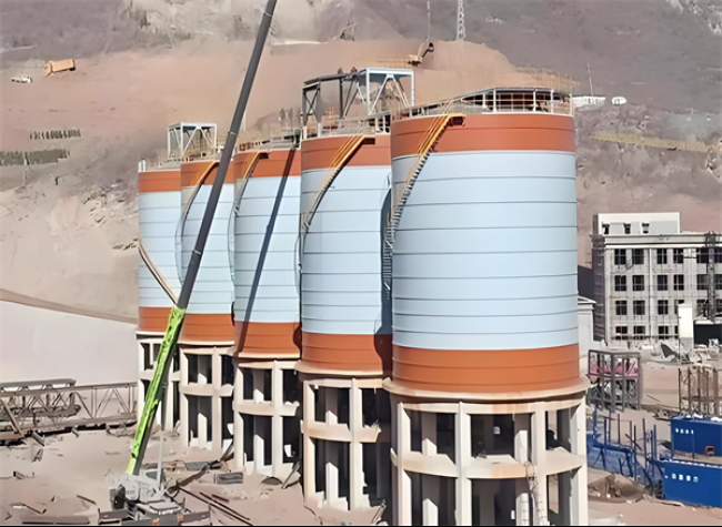 威远高架钢板仓