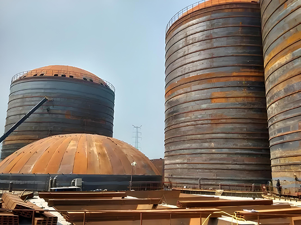 威远焦粉钢板仓